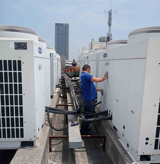 青县中央空调制热和不制冷系统维修方法